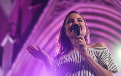 Judit Neddermann actuant a la Festa Major de Sabadell | Roger Benet